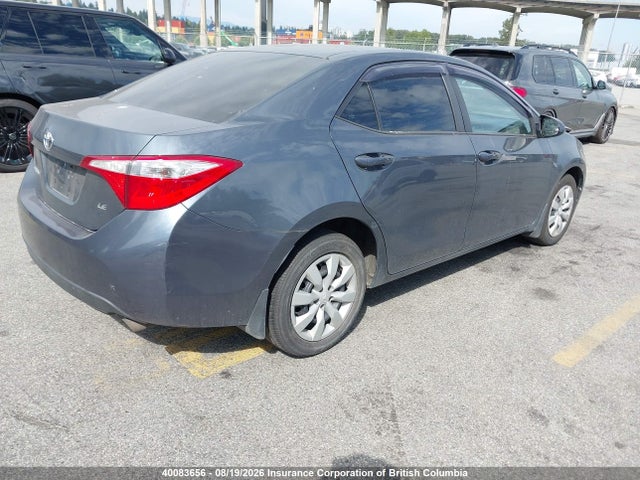 Aukcja sprzedaży 2015 Toyota Corolla L/le/le Pls/prm/s/s Pls, vin: 2T1BURHE3FC243821, numer aukcji: 40083656