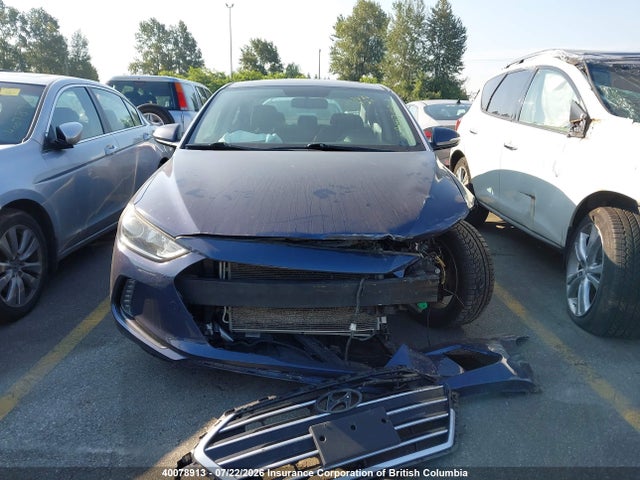 40078913 :رقم المزاد ، KMHD84LF3HU267795 vin ، 2017 Hyundai Elantra Se/value/limited مزاد بيع