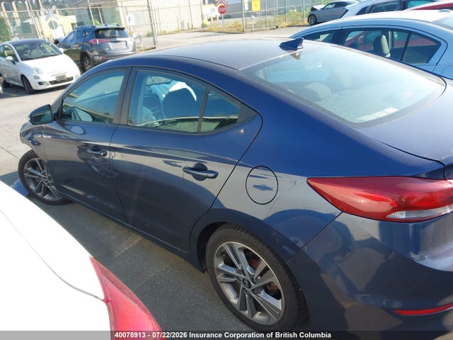 40078913 :رقم المزاد ، KMHD84LF3HU267795 vin ، 2017 Hyundai Elantra Se/value/limited مزاد بيع