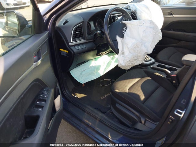 40078913 :رقم المزاد ، KMHD84LF3HU267795 vin ، 2017 Hyundai Elantra Se/value/limited مزاد بيع
