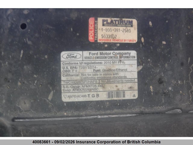 Продаж на аукціоні авто 2010 Ford F150, vin: 1FTFX1EV5AFB41483, номер лоту: 40083661
