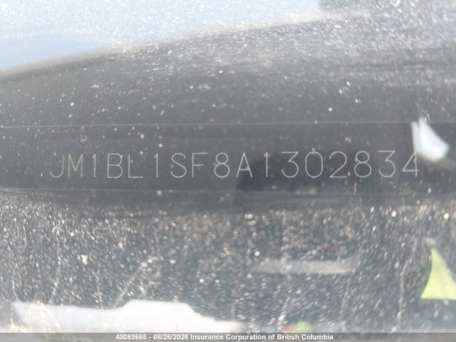 Aukcja sprzedaży 2010 Mazda 3 I, vin: JM1BL1SF8A1302834, numer aukcji: 40083665