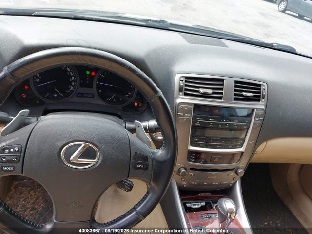 Aukcja sprzedaży 2007 Lexus Is 250, vin: JTHCK262872016181, numer aukcji: 40083667