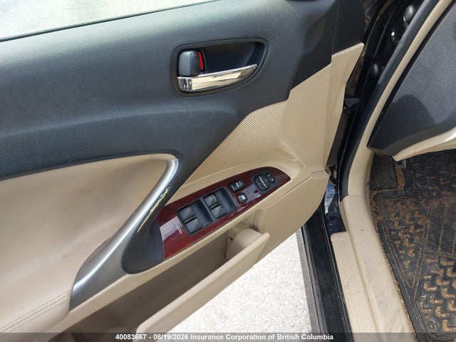 Aukcja sprzedaży 2007 Lexus Is 250, vin: JTHCK262872016181, numer aukcji: 40083667