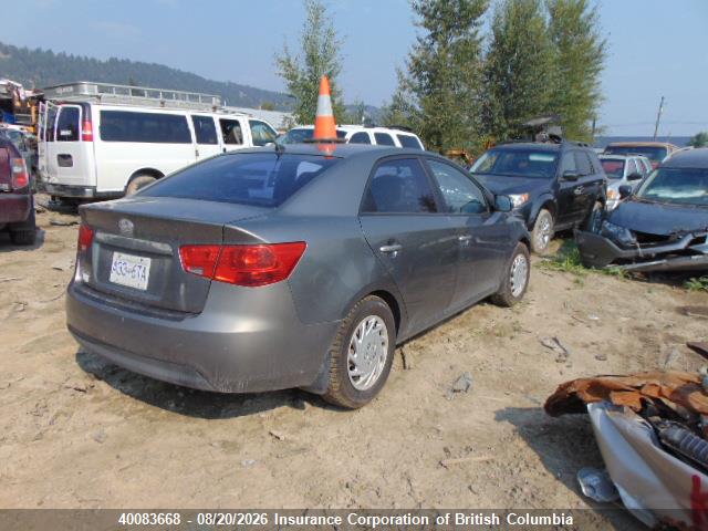 Продажа на аукционе авто 2010 Kia Forte, vin: KNAFT4A21A5094058, номер лота: 40083668
