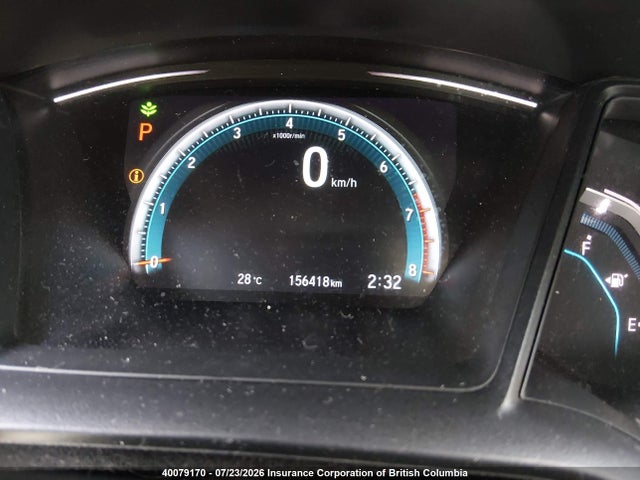 Honda Civic Lx 2018 2HGFC2F56JH030859 Image 16