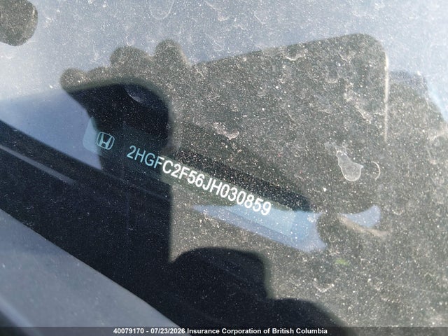 Honda Civic Lx 2018 2HGFC2F56JH030859 Image 19
