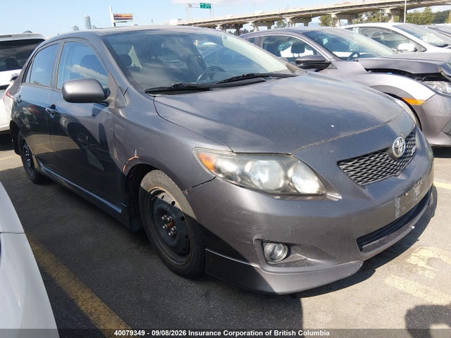 Продажа на аукционе авто 2009 Toyota Corolla Xrs, vin: 2T1BE40E09C022323, номер лота: 40079349