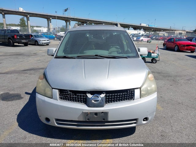 40083677 :رقم المزاد ، 5N1BV28U45N136134 vin ، 2005 Nissan Quest مزاد بيع