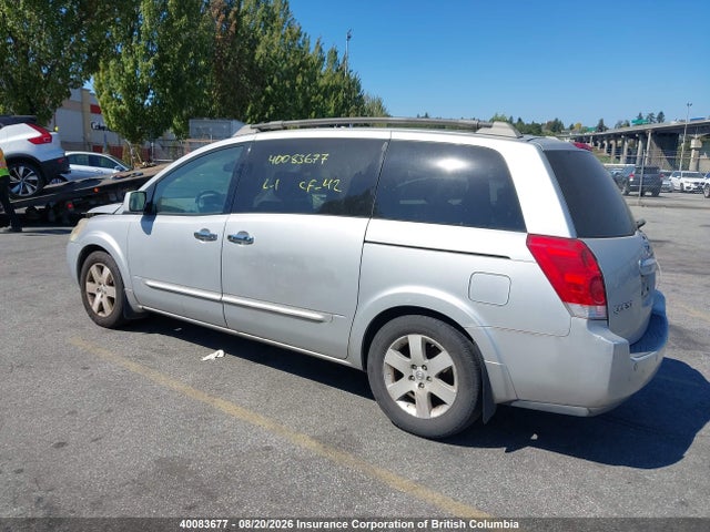 40083677 :رقم المزاد ، 5N1BV28U45N136134 vin ، 2005 Nissan Quest مزاد بيع