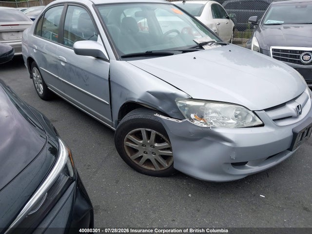 40080301 :رقم المزاد ، 2HGES16685H000382 vin ، 2005 Honda Civic Lx مزاد بيع