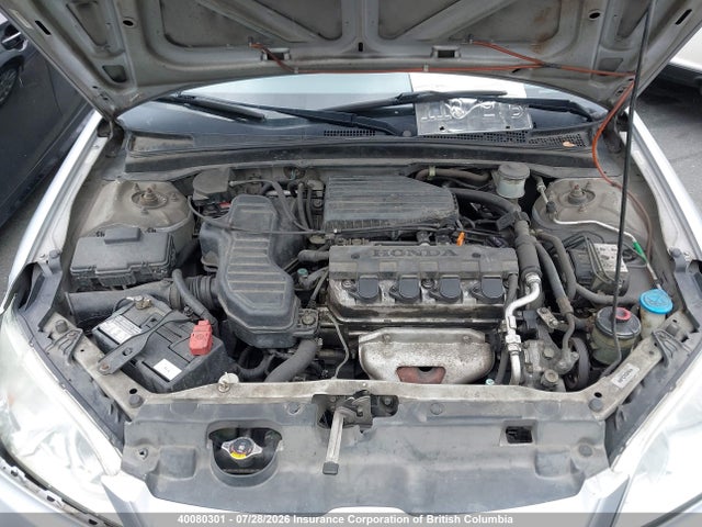 40080301 :رقم المزاد ، 2HGES16685H000382 vin ، 2005 Honda Civic Lx مزاد بيع