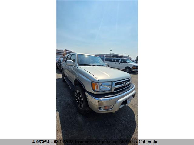 Продаж на аукціоні авто 2000 Toyota 4runner Sr5, vin: JT3HN86R0Y0274646, номер лоту: 40083694