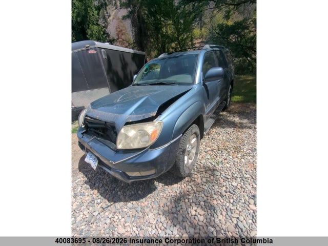 40083695 :رقم المزاد ، JTEBT17R040039067 vin ، 2004 Toyota 4runner Limited مزاد بيع