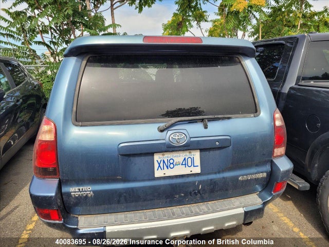 40083695 :رقم المزاد ، JTEBT17R040039067 vin ، 2004 Toyota 4runner Limited مزاد بيع