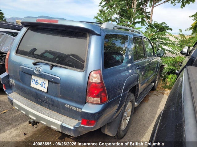 40083695 :رقم المزاد ، JTEBT17R040039067 vin ، 2004 Toyota 4runner Limited مزاد بيع