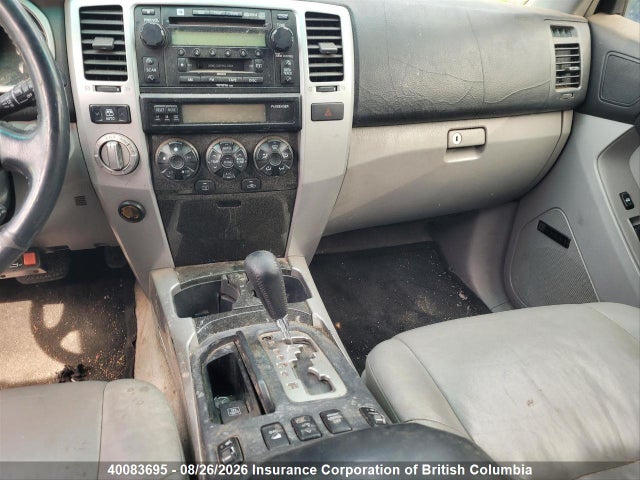 40083695 :رقم المزاد ، JTEBT17R040039067 vin ، 2004 Toyota 4runner Limited مزاد بيع
