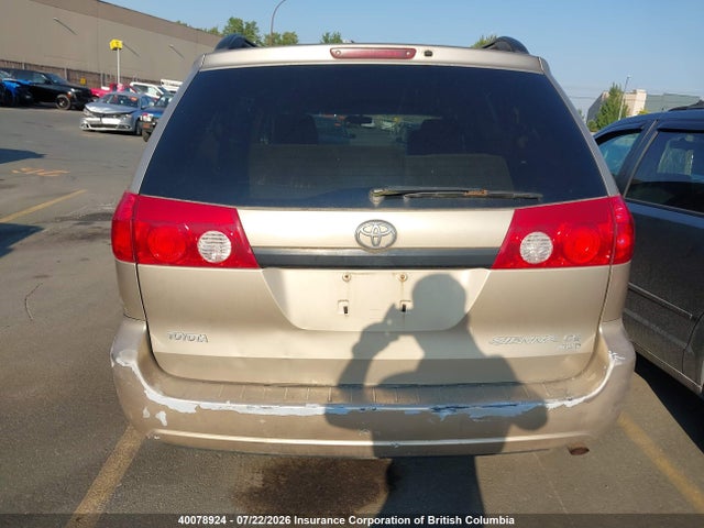 2006 Toyota Sienna Ce მანქანა იყიდება აუქციონზე, vin: 5TDBA29C16S060812, აუქციონის ნომერი: 40078924