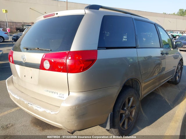 2006 Toyota Sienna Ce მანქანა იყიდება აუქციონზე, vin: 5TDBA29C16S060812, აუქციონის ნომერი: 40078924