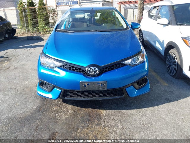 Aukcja sprzedaży 2017 Toyota Corolla Im, vin: JTNKARJE4HJ550212, numer aukcji: 40083704