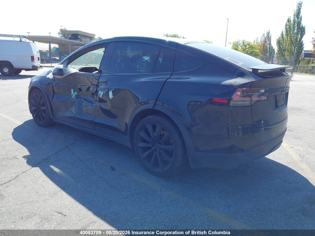 2022 Tesla Model X Awd/standard Range მანქანა იყიდება აუქციონზე, vin: 7SAXCBE63NF353147, აუქციონის ნომერი: 40083709
