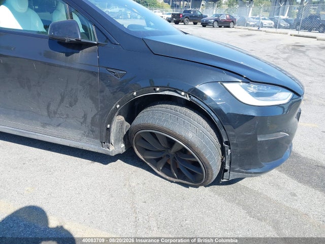 2022 Tesla Model X Awd/standard Range მანქანა იყიდება აუქციონზე, vin: 7SAXCBE63NF353147, აუქციონის ნომერი: 40083709