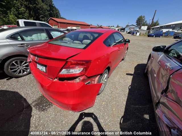 40083724 :رقم المزاد ، 2HGFG3B44DH005048 vin ، 2013 Honda Civic مزاد بيع
