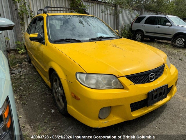 2002 Mazda Protege Pr5 მანქანა იყიდება აუქციონზე, vin: JM1BJ245321607255, აუქციონის ნომერი: 40083728
