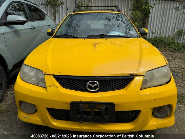 2002 Mazda Protege Pr5 მანქანა იყიდება აუქციონზე, vin: JM1BJ245321607255, აუქციონის ნომერი: 40083728