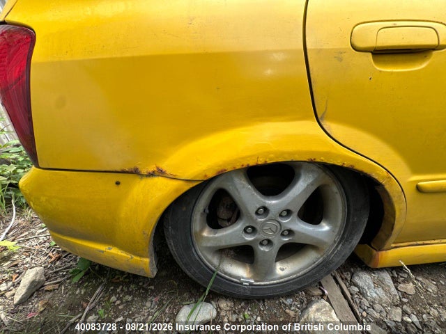 2002 Mazda Protege Pr5 მანქანა იყიდება აუქციონზე, vin: JM1BJ245321607255, აუქციონის ნომერი: 40083728