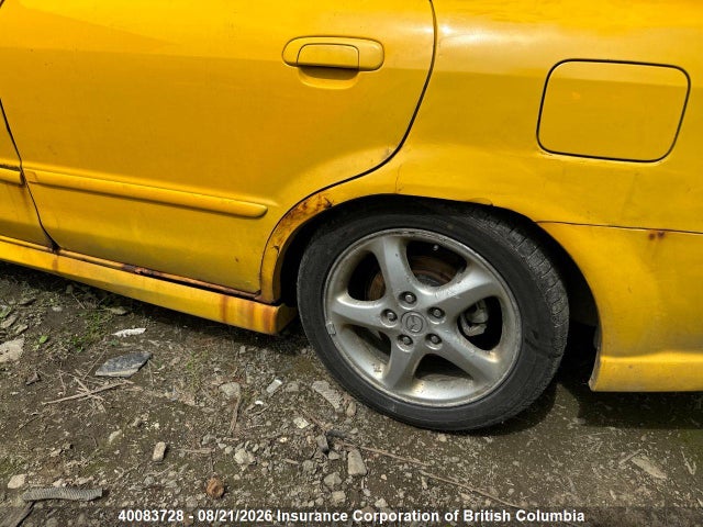 2002 Mazda Protege Pr5 მანქანა იყიდება აუქციონზე, vin: JM1BJ245321607255, აუქციონის ნომერი: 40083728