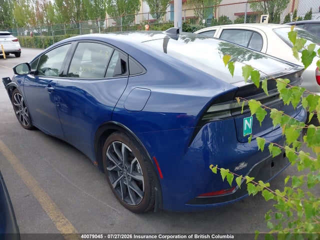 40079045 :رقم المزاد ، JTDACACU6S3041198 vin ، 2025 Toyota Prius Se/xse/xse Premium مزاد بيع