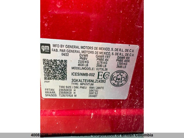 GMC Terrain Sle 2022 3GKALTEV6NL214393 Image 11