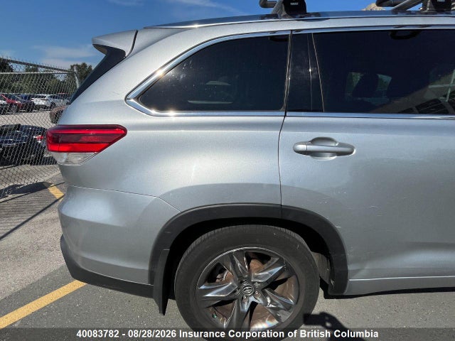 5TDDZRFH9KS721457 Toyota Highlander Limited