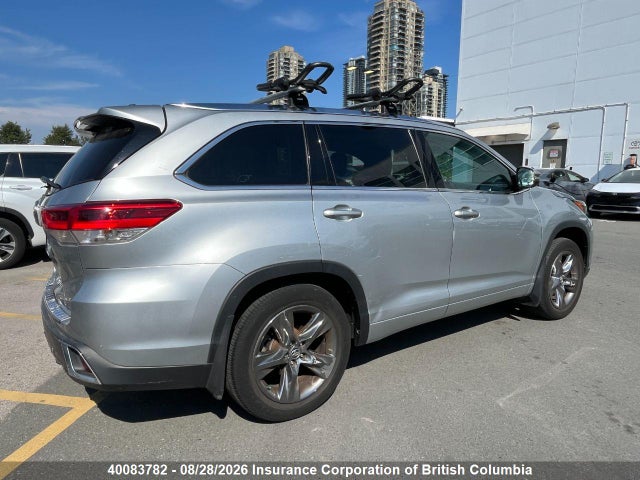 5TDDZRFH9KS721457 Toyota Highlander Limited