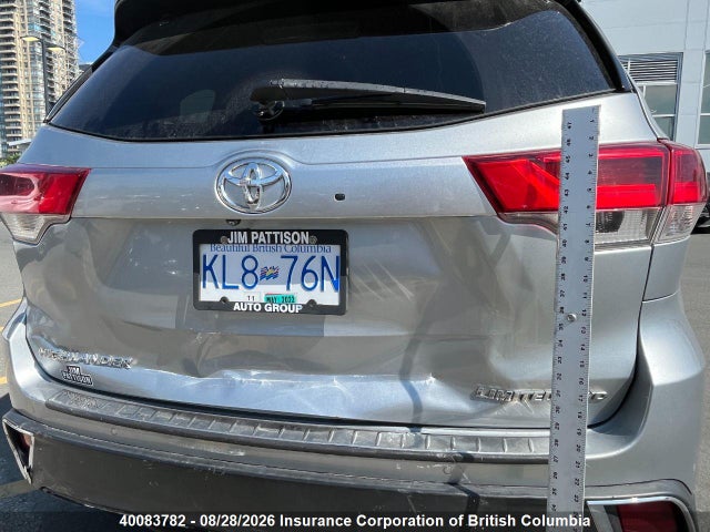 5TDDZRFH9KS721457 Toyota Highlander Limited