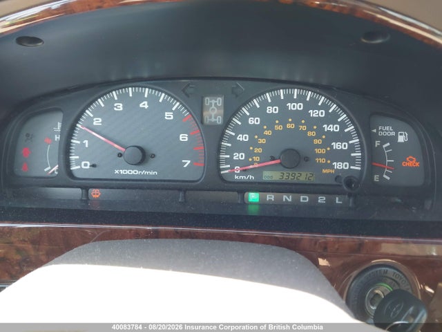 40083784 :رقم المزاد ، JT3HN87R3X9026576 vin ، 1999 Toyota 4runner Limited مزاد بيع