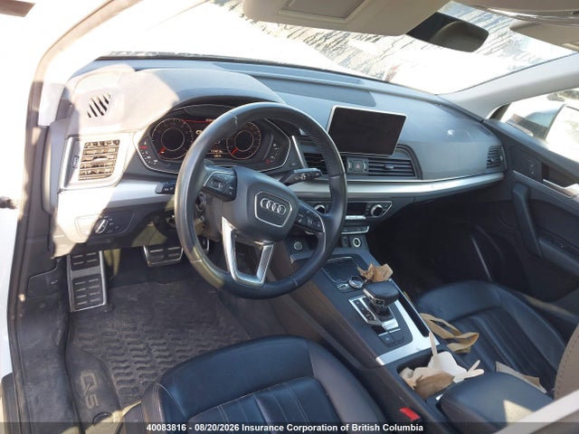2019 Audi Q5 მანქანა იყიდება აუქციონზე, vin: WA1BNAFY5K2142634, აუქციონის ნომერი: 40083816