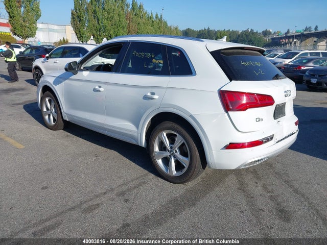 2019 Audi Q5 მანქანა იყიდება აუქციონზე, vin: WA1BNAFY5K2142634, აუქციონის ნომერი: 40083816