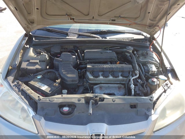 40083833 :رقم المزاد ، 2HGES16604H900143 vin ، 2004 Honda Civic مزاد بيع