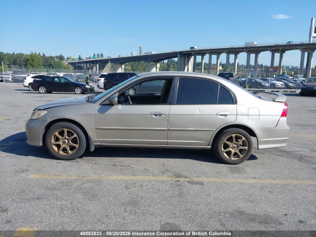 40083833 :رقم المزاد ، 2HGES16604H900143 vin ، 2004 Honda Civic مزاد بيع
