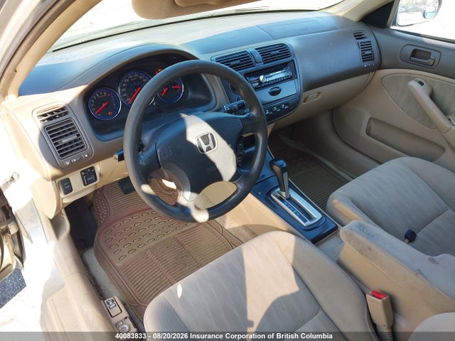 40083833 :رقم المزاد ، 2HGES16604H900143 vin ، 2004 Honda Civic مزاد بيع
