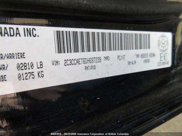 Aukcja sprzedaży 2013 Chrysler 300c, vin: 2C3CCAET6DH697239, numer aukcji: 40083838