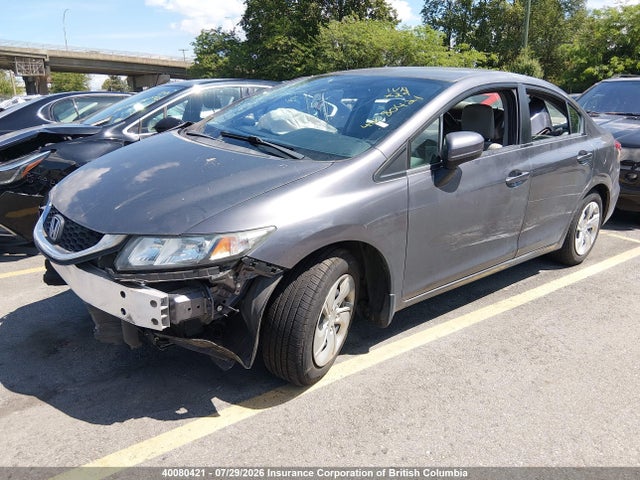Honda Civic Lx 2015 2HGFB2F49FH027987 Image 2