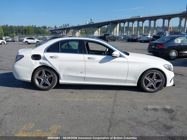 40083861 :رقم المزاد ، 55SWF4KB1JU269950 vin ، 2018 Mercedes-benz C 300 4matic مزاد بيع