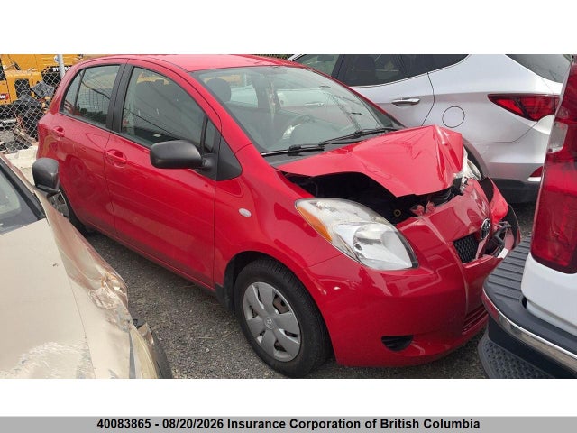 Продажа на аукционе авто 2007 Toyota Yaris, vin: JTDKT923275134324, номер лота: 40083865