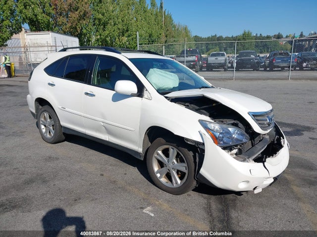 Aukcja sprzedaży 2008 Lexus Rx 400h, vin: JTJHW31U182069040, numer aukcji: 40083867
