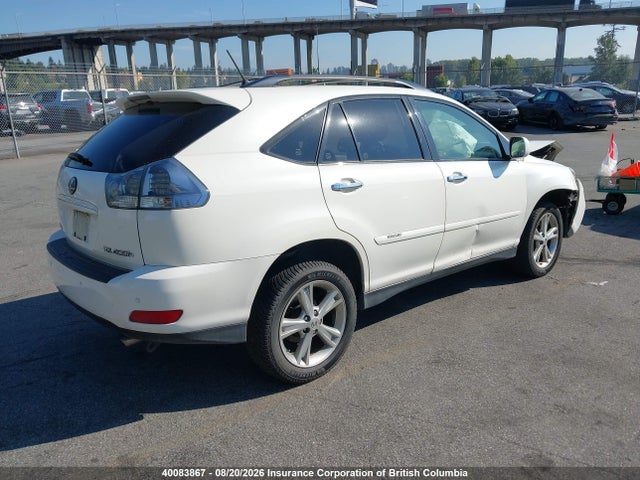 Aukcja sprzedaży 2008 Lexus Rx 400h, vin: JTJHW31U182069040, numer aukcji: 40083867