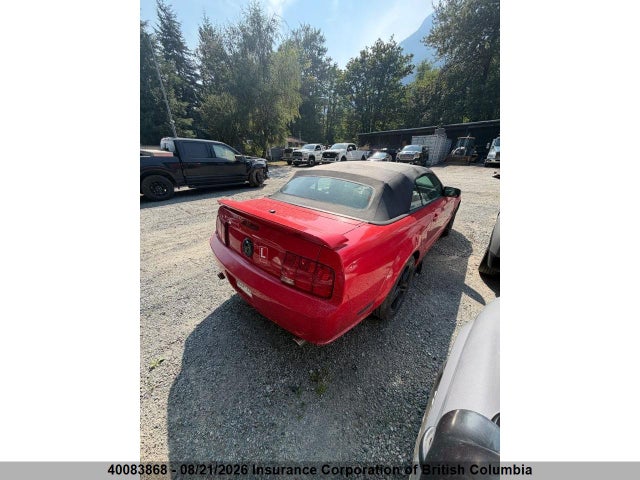 Продажа на аукционе авто 2007 Ford Mustang Gt, vin: 1ZVFT85H775343509, номер лота: 40083868