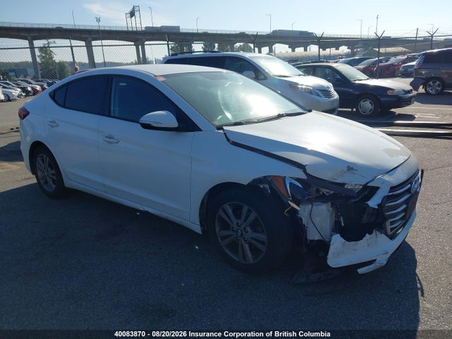 Продаж на аукціоні авто 2018 Hyundai Elantra Sel/value/limited, vin: KMHD84LF5JU600536, номер лоту: 40083870